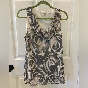 Women’s Banana Republic Sleeveless Floral Top/Blouse Size 8 (EUC)